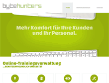 Tablet Screenshot of bytehunters.com